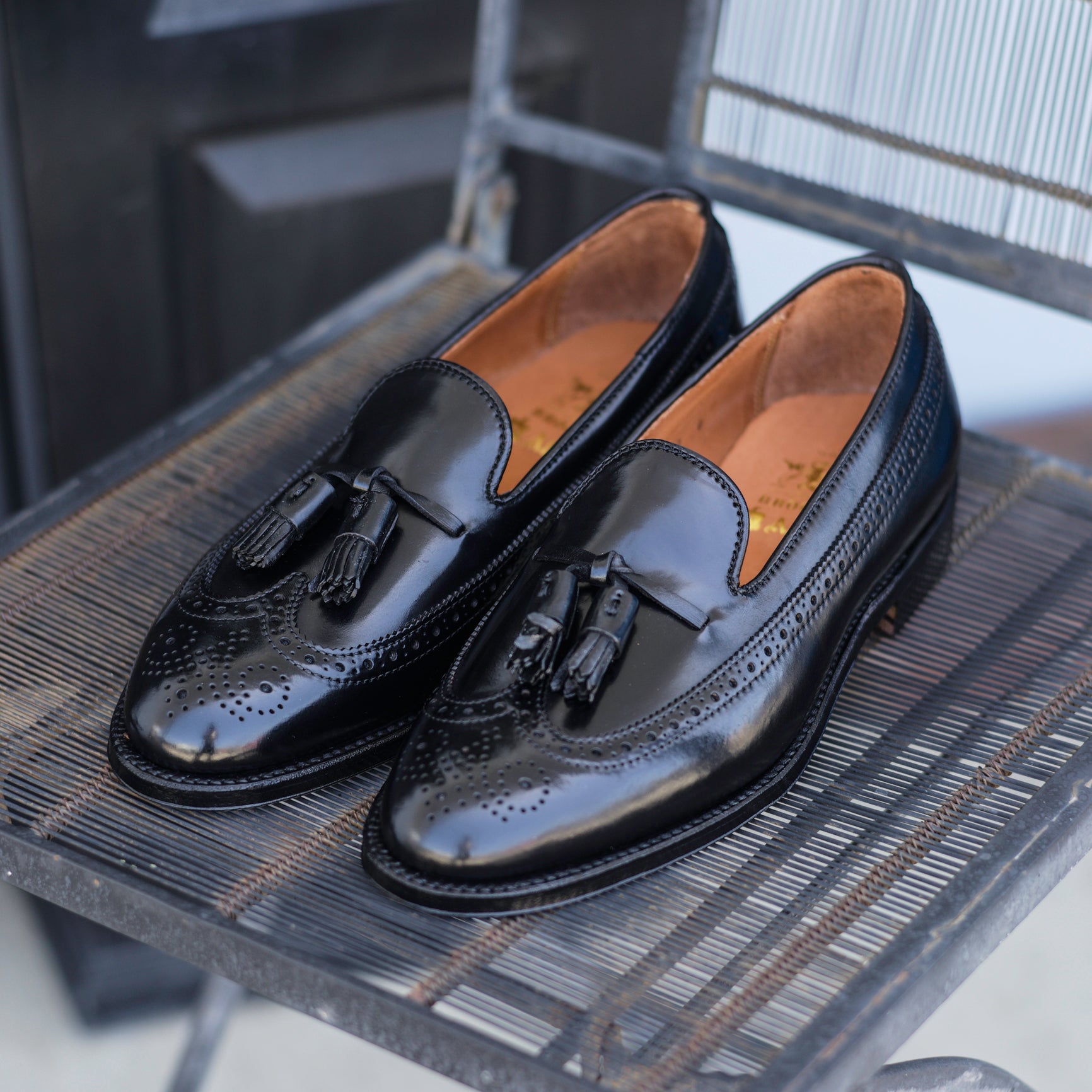 slutningen matrix lette Alden x Brogue Byron Long Wing Tassel Loafer – BROGUE