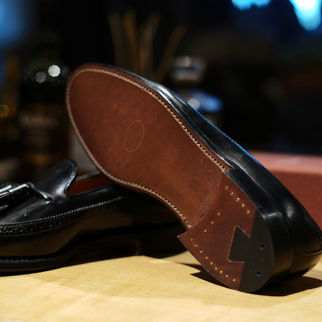 Alden x Brogue Byron Long Wing Tassel Loafer