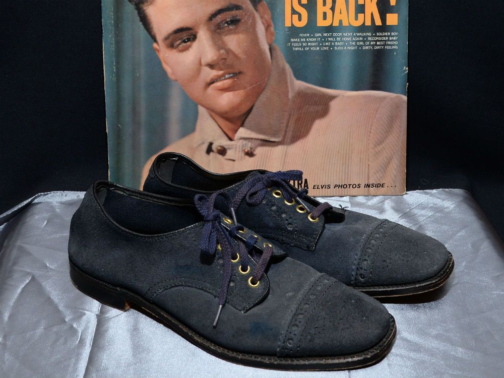 Alden x Brogue "Blue Suede Shoes"