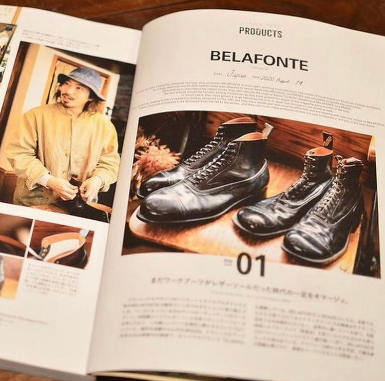 Belafonte Ponton Ankle Boot ( made by CLINCH / Brass Tokyo )