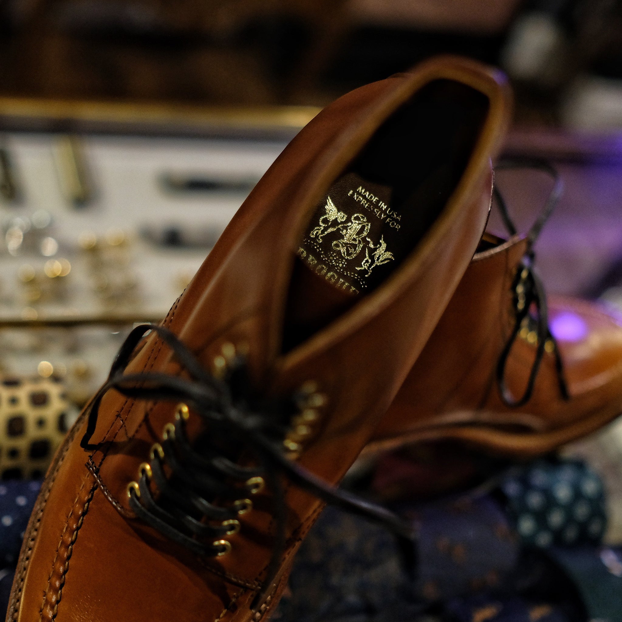 Alden x Brogue Cognac Tanker Boot – BROGUE